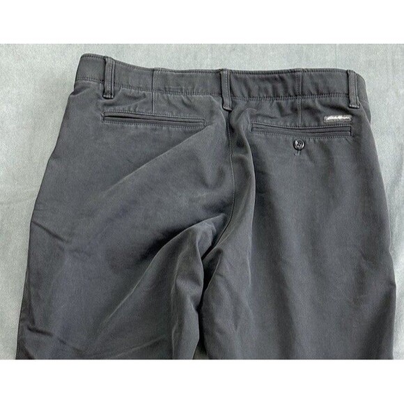 Eddie Bauer Pants Mens 34x32 Microfiber Gray Straight Leg Pant RUNS SMALL - Picture 11 of 11
